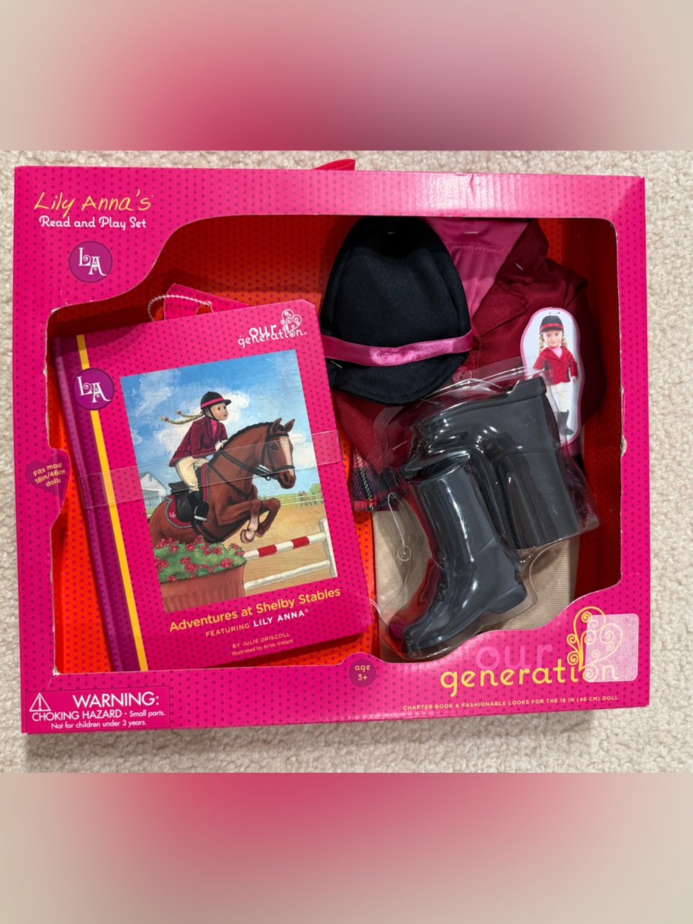 Our Generation Lily Anna’s Read & Play Set – Accessories Only
